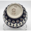 Bunzlauer Keramik Schale, Müsli, Teeschale, Schüssel, Blau/weiß (C018-54)