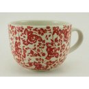 B-Ware Bunzlauer Keramik Tasse, Cappuccino, Milchcafe, UNIKAT modern, (F044-GZ32) 0,45L