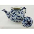 B-Ware Bunzlauer Keramik Teekanne, Kanne für 1,3Liter Tee, (C017-AS56) U N I K A T