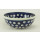 Bunzlauer Keramik Schale MISKA, Müsli, Schüssel,  Dekor 70M, blau/weiß, ø15cm