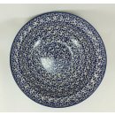 Bunzlauer Keramik Schale MISKA, Schüssel, blau/weiß, Salat, ø24cm, (M092-P364)
