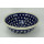 Bunzlauer Keramik Schale MISKA, Sch&uuml;ssel, Salat blau/wei&szlig;, &oslash;17cm(M090-70A)V=0,6L