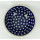 Bunzlauer Keramik Schale MISKA, Schüssel, Salat blau/weiß, ø17cm(M090-70A)V=0,6L