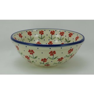 Bunzlauer Keramik Schale MISKA, Schüssel, Salat, ø17cm (M090-AC61), V=0,6L