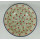 Bunzlauer Keramik Schale MISKA, Schüssel, Salat, ø24cm, (M092-AC61), Blumen