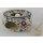 Bunzlauer Keramik Stövchen für Teekanne, Dekor AS38, U N I K A T, ø16cm, P089
