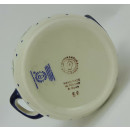 Bunzlauer Keramik Suppentasse 0,3Liter, Dekor AC61, Hitze- und Kältebeständig