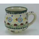 Bunzlauer Keramik Tasse B&Ouml;HMISCH - 0,25 Liter, Becher (K090-IF45), Marienk&auml;fer
