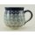 Bunzlauer Keramik Tasse BÖHMISCH - Becher - U N I K A T - 0,25Liter, (K090-AS55)
