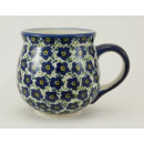 Bunzlauer Keramik Tasse BÖHMISCH - Becher - U N I K A T - 0,25Liter, (K090-MKOB)