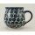 Bunzlauer Keramik Tasse BÖHMISCH - Becher - U N I K A T - 0,25Liter, (K090-MKOB)