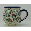 Bunzlauer Keramik Tasse BÖHMISCH - Becher - U N I K A T - 0,25Liter, (K090-P372)
