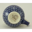 Bunzlauer Keramik Tasse BÖHMISCH, Becher - runde Form - 0,25 Liter, (K090-WA)
