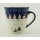 Bunzlauer Keramik Tasse MARS Maxi - Becher - blau/weiß - 0,43 Liter, (K106-CHDK)